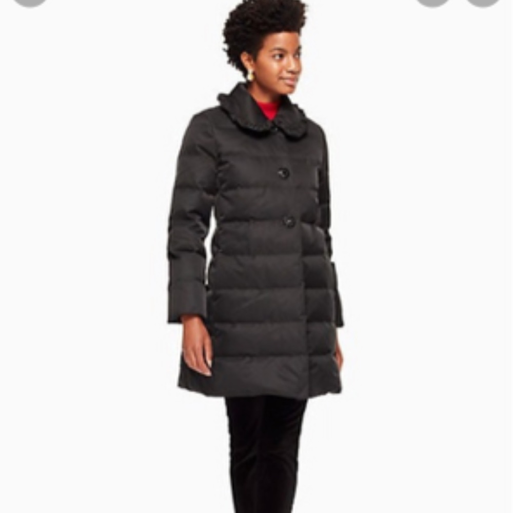 KATE SPADE JEWEL BUTTON PUFFER COAT  *NWT*